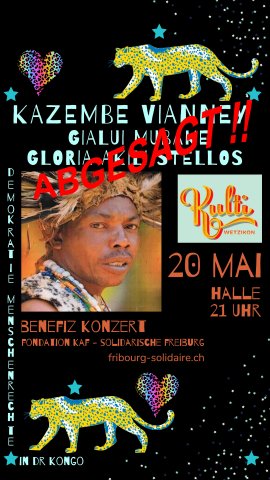 Kazembe Abgesagt