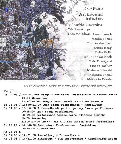Art & Sound Programmflyer
