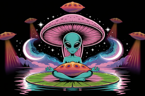 Handpan mushroom