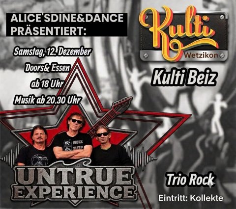 Untrue Experience Flyer