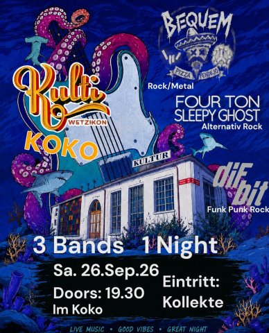Rock night in der koko 